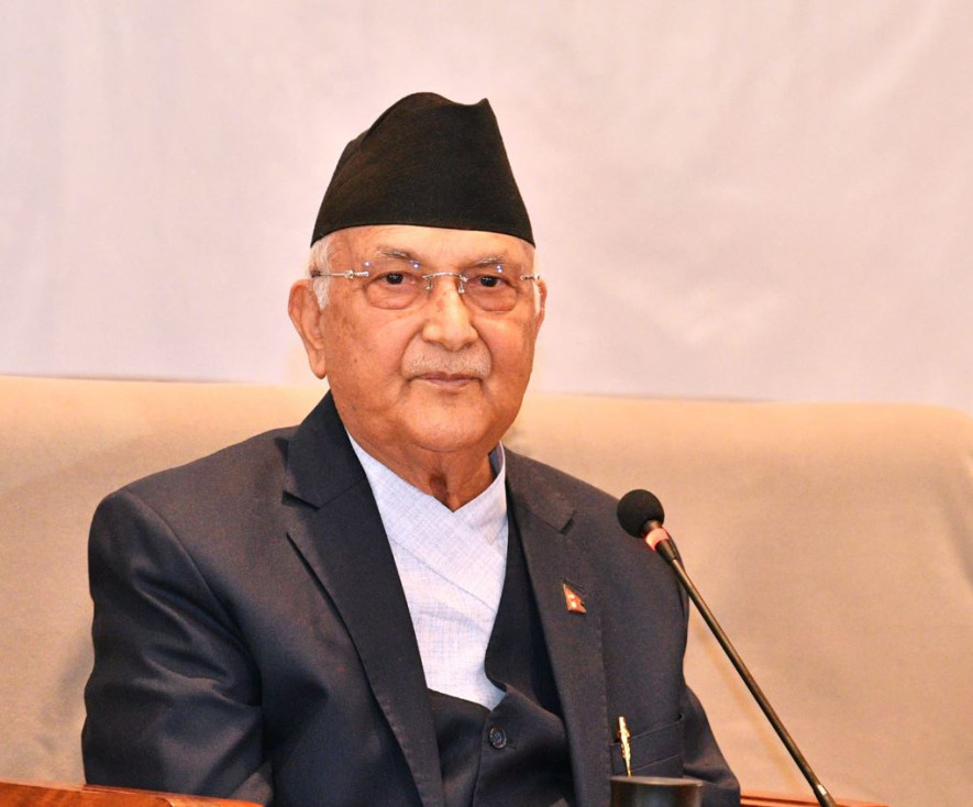 एमाले अध्यक्ष ओली प्रधानमन्त्री नियुक्त